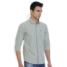 ROCX Men's Multi Colour Giza Checks Casual Shirt