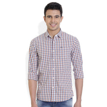 ROCX Men's Multi Colour Giza Checks Casual Shirt