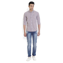 ROCX Men's Multi Colour Giza Checks Casual Shirt