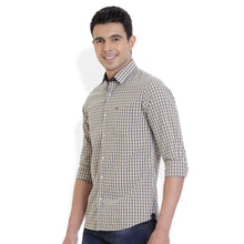 ROCX Men's Multi Colour Giza Checks Casual Shirt