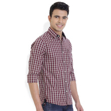 ROCX Men's Multi Colour Giza Checks Casual Shirt