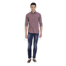 ROCX Men's Multi Colour Giza Checks Casual Shirt