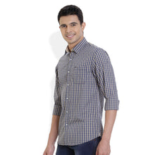 ROCX Men's Multi Colour Giza Checks Casual Shirt