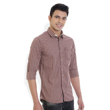 ROCX Men's Multi Colour Giza Checks Casual Shirt