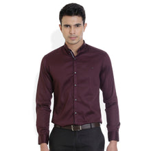 ROCX Men Magenta Colour Satin Plain Casual Shirt