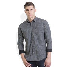 Rocx Men's Grey Colour Printed Casual Shirt