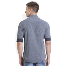 Rocx Men's Blue Colour Printed Casual Shirt