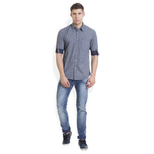 Rocx Men's Blue Colour Printed Casual Shirt