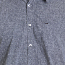 Rocx Men's Blue Colour Printed Casual Shirt