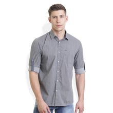 Rocx Men's Grey Colour Printed Casual Shirt