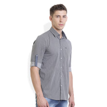 Rocx Men's Grey Colour Printed Casual Shirt
