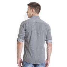Rocx Men's Grey Colour Printed Casual Shirt