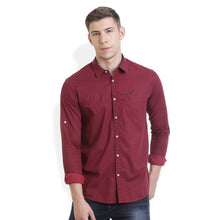 Rocx Men's Red Colour Printed Casual Shirt