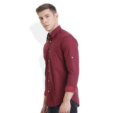 Rocx Men's Red Colour Printed Casual Shirt