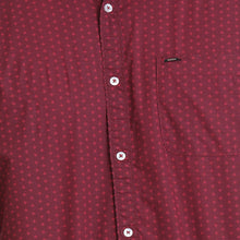Rocx Men's Red Colour Printed Casual Shirt