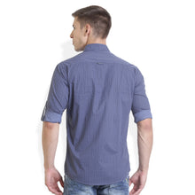 Rocx Men's Blue Colour Printed Casual Shirt