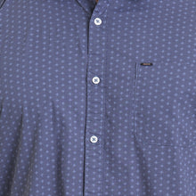 Rocx Men's Blue Colour Printed Casual Shirt