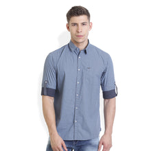 Rocx Men's Blue Colour Printed Casual Shirt