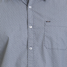 Rocx Men's Slate Grey Colour Printed Casual Shirt