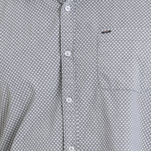 Rocx Men's Light Grey Colour Printed Casual Shirt