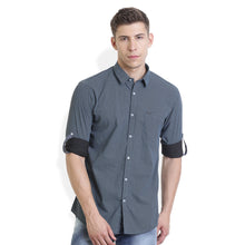 Rocx Men's Blue Colour Printed Casual Shirt