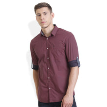 Rocx Men's Red Colour Printed Casual Shirt