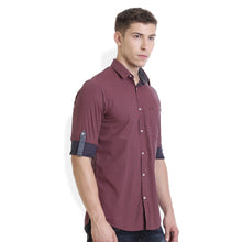 Rocx Men's Red Colour Printed Casual Shirt