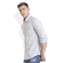 ROCX Men's Multi Colour Twill Checks Casual Shirt