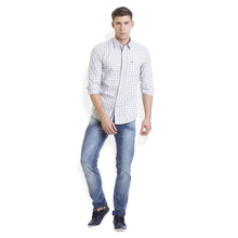 ROCX Men's Multi Colour Twill Checks Casual Shirt