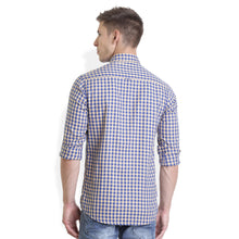 ROCX Men's Multi Colour Twill Checks Casual Shirt