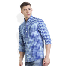 ROCX Men's Multi Colour Twill Checks Casual Shirt