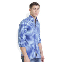 ROCX Men's Multi Colour Twill Checks Casual Shirt