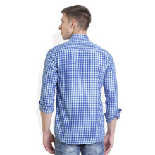 ROCX Men's Multi Colour Twill Checks Casual Shirt