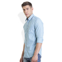 ROCX Men's Multi Colour Twill Checks Casual Shirt