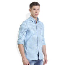 ROCX Men's Multi Colour Twill Checks Casual Shirt