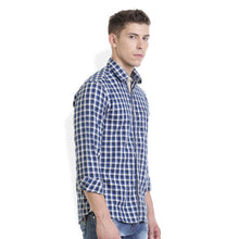 ROCX Men's Multi Colour Twill Checks Casual Shirt