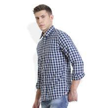 ROCX Men's Multi Colour Twill Checks Casual Shirt