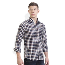 ROCX Men's Multi Colour Twill Checks Casual Shirt