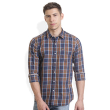 Rocx Men's twill Checks Multi Color Casual Shirt
