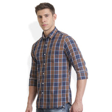 Rocx Men's twill Checks Multi Color Casual Shirt