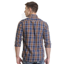 Rocx Men's twill Checks Multi Color Casual Shirt