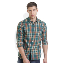 Rocx Men's twill Checks Multi Color Casual Shirt
