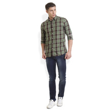Rocx Men's twill Checks Multi Color Casual Shirt