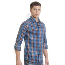 Rocx Men's twill Checks Multi Color Casual Shirt