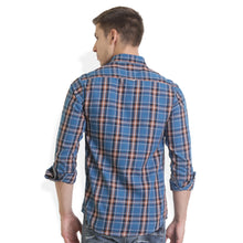 Rocx Men's twill Checks Multi Color Casual Shirt