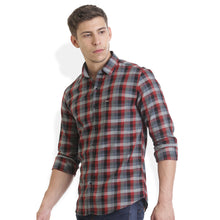 Rocx Men's twill Checks Multi Color Casual Shirt