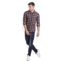 Rocx Men's twill Checks Multi Color Casual Shirt