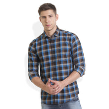 Rocx Men's twill Checks Multi Color Casual Shirt