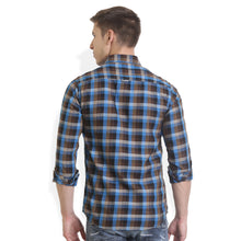 Rocx Men's twill Checks Multi Color Casual Shirt