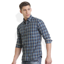 Rocx Men's twill Checks Multi Color Casual Shirt